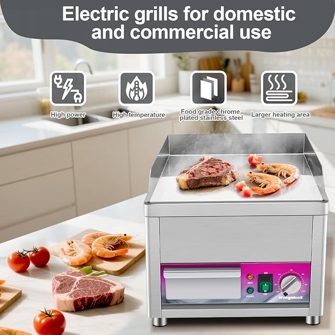 Commercial Electric Griddle